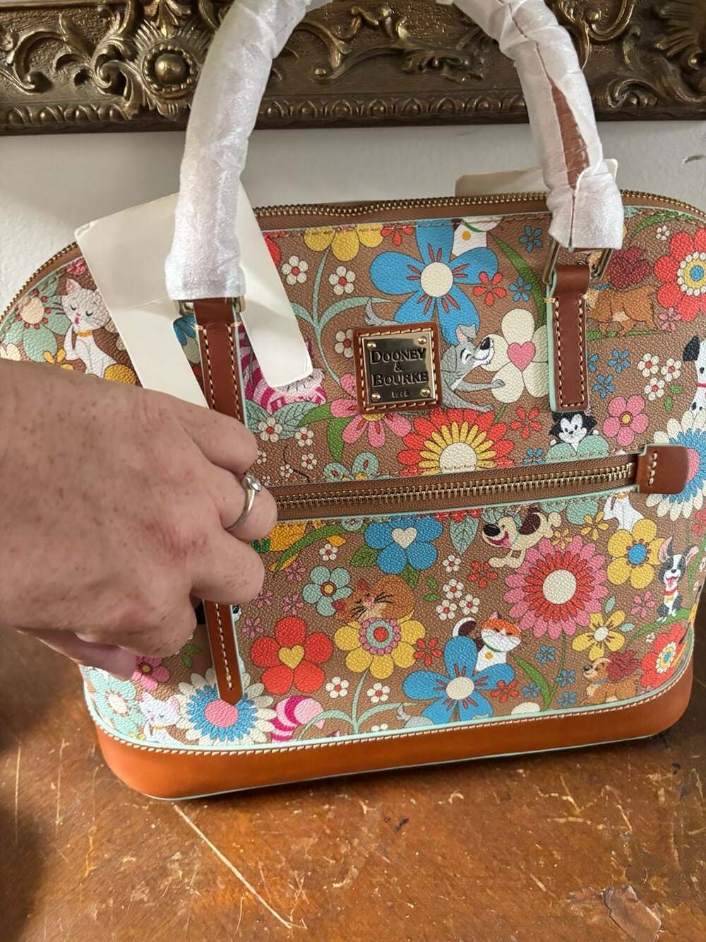 Dooney & Bourke Disney Pets Frolic Satchel Handbag NWT - Picture 14 of 14